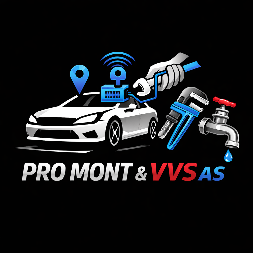 Pro Mont & VVS AS logo